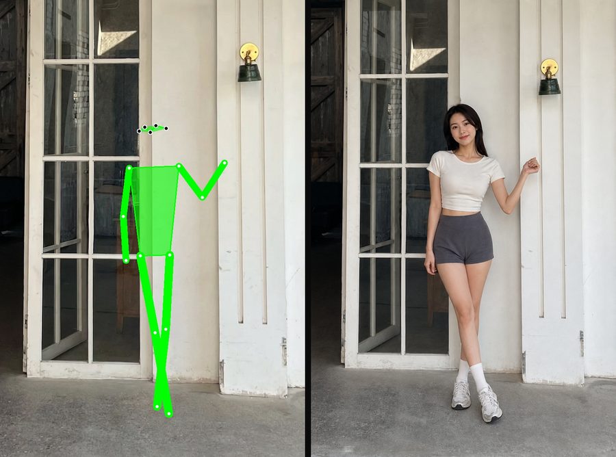 Subject-side pose guidance showcase 05