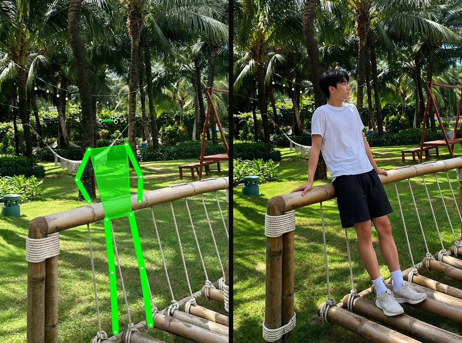 Subject-side pose guidance showcase 07