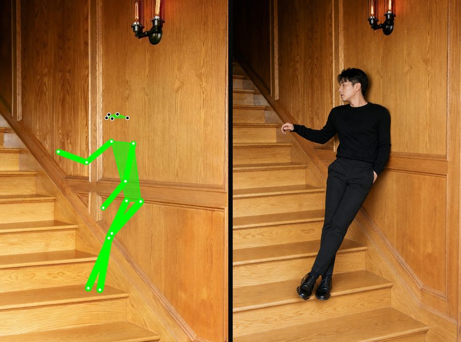 Subject-side pose guidance showcase 14