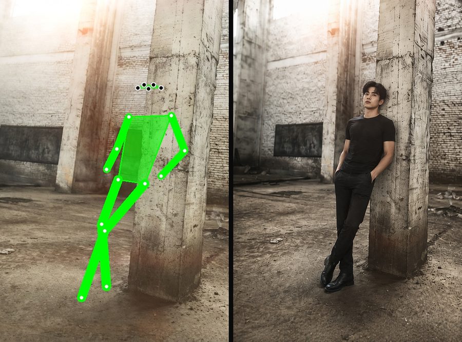 Subject-side pose guidance showcase 28